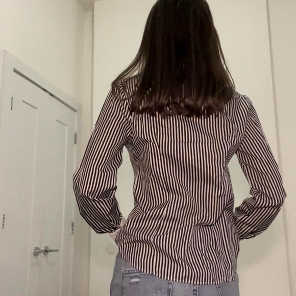 Vintage Striped Blouse - Picture 6 of 8